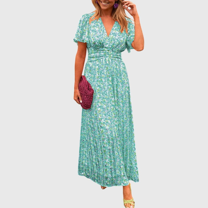 Cécile | Refined Floral Dress