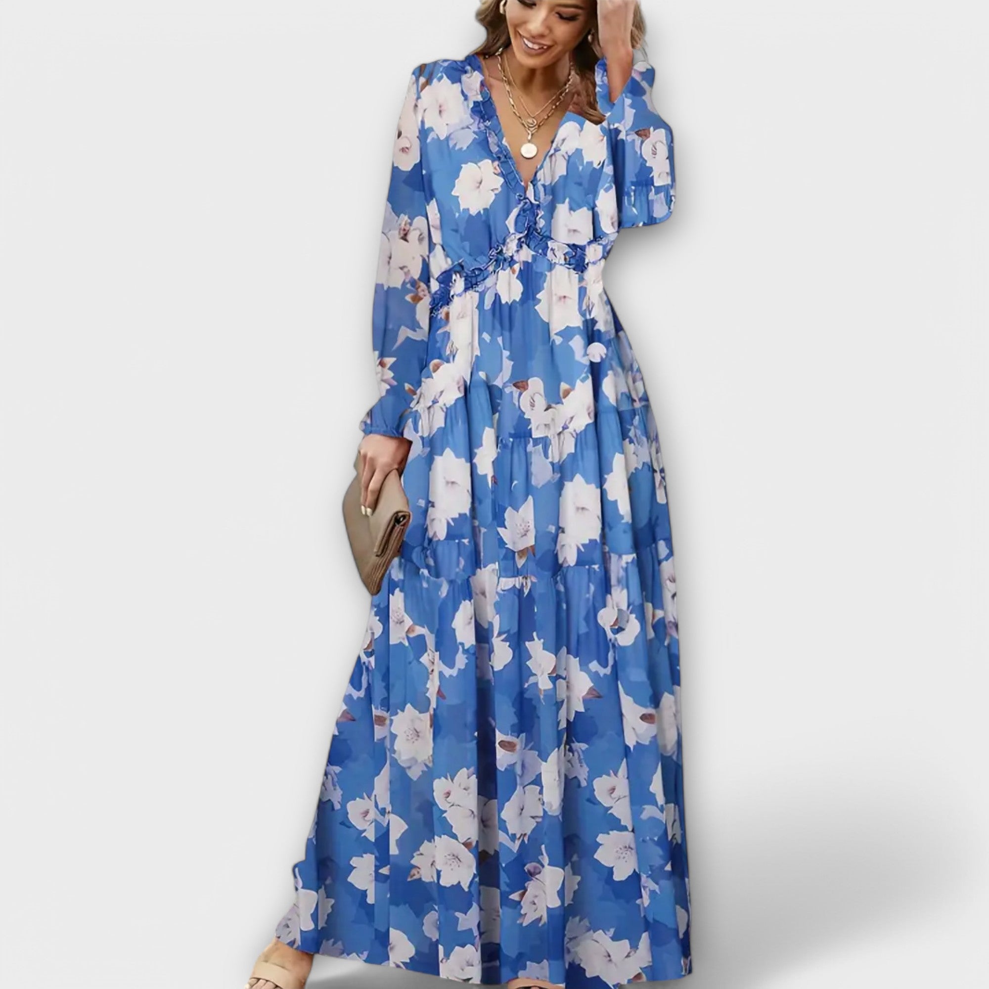 Bénédicte | Elegant Maxi Dress