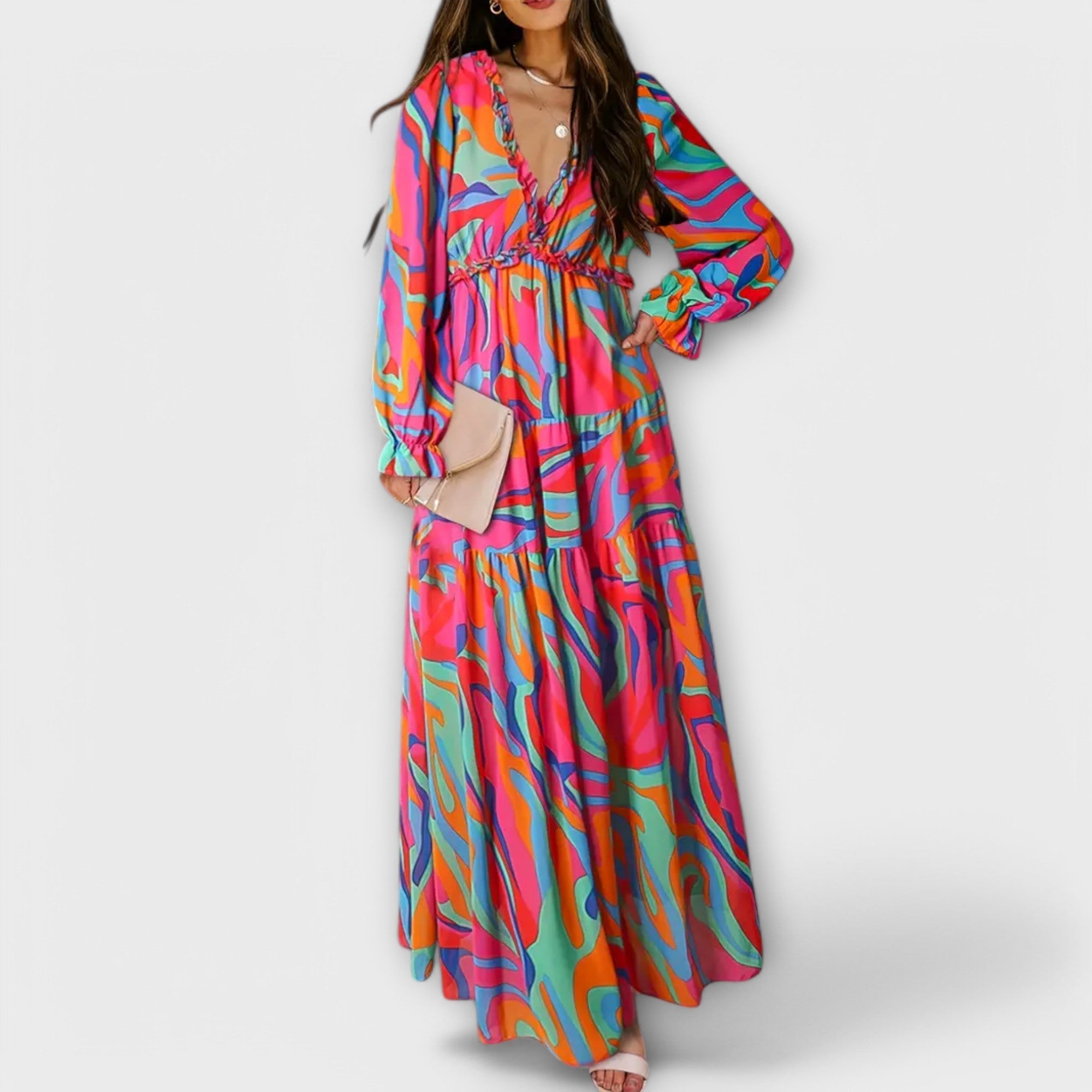Bénédicte | Elegant Maxi Dress
