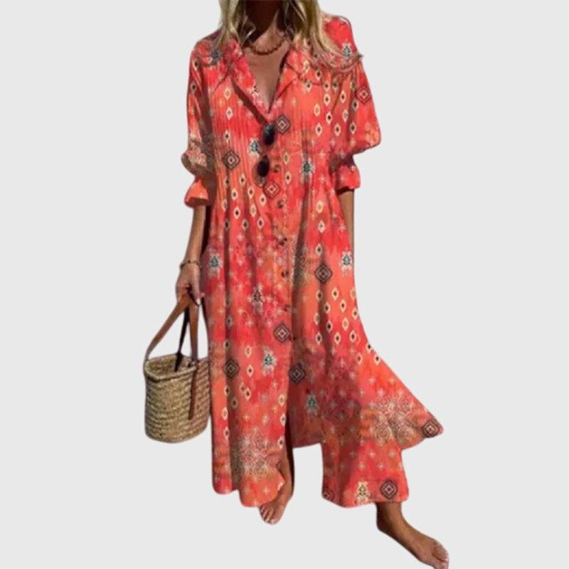 Elodie | Classic Floral Dress