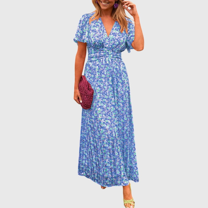 Cécile | Refined Floral Dress