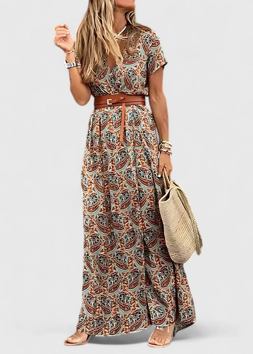 Fabienne | Pared-Back Long Dress