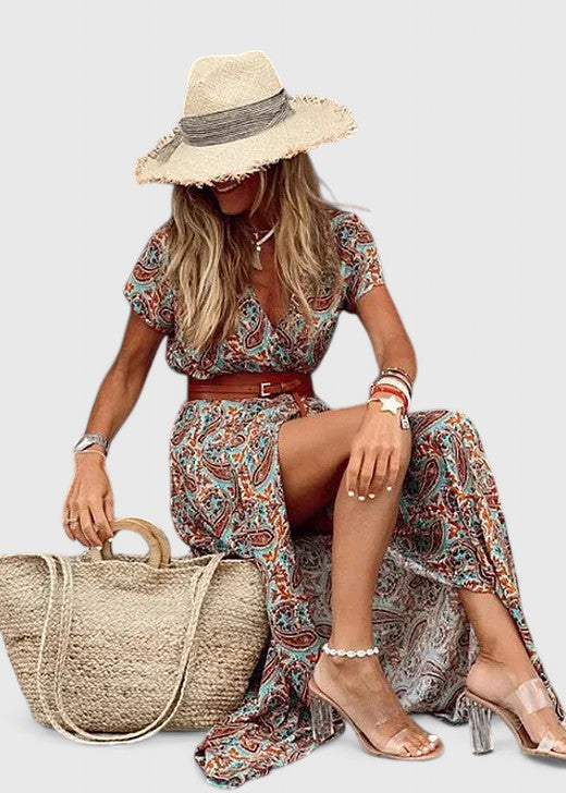 Fabienne | Pared-Back Long Dress