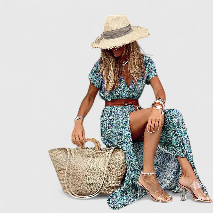 Fabienne | Pared-Back Long Dress