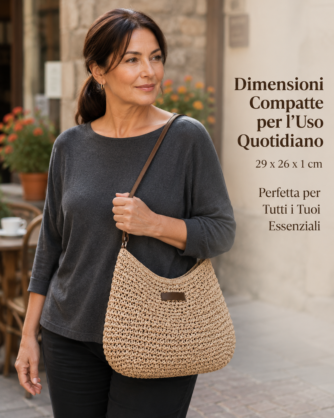 Simona | Elegant Woven Bag