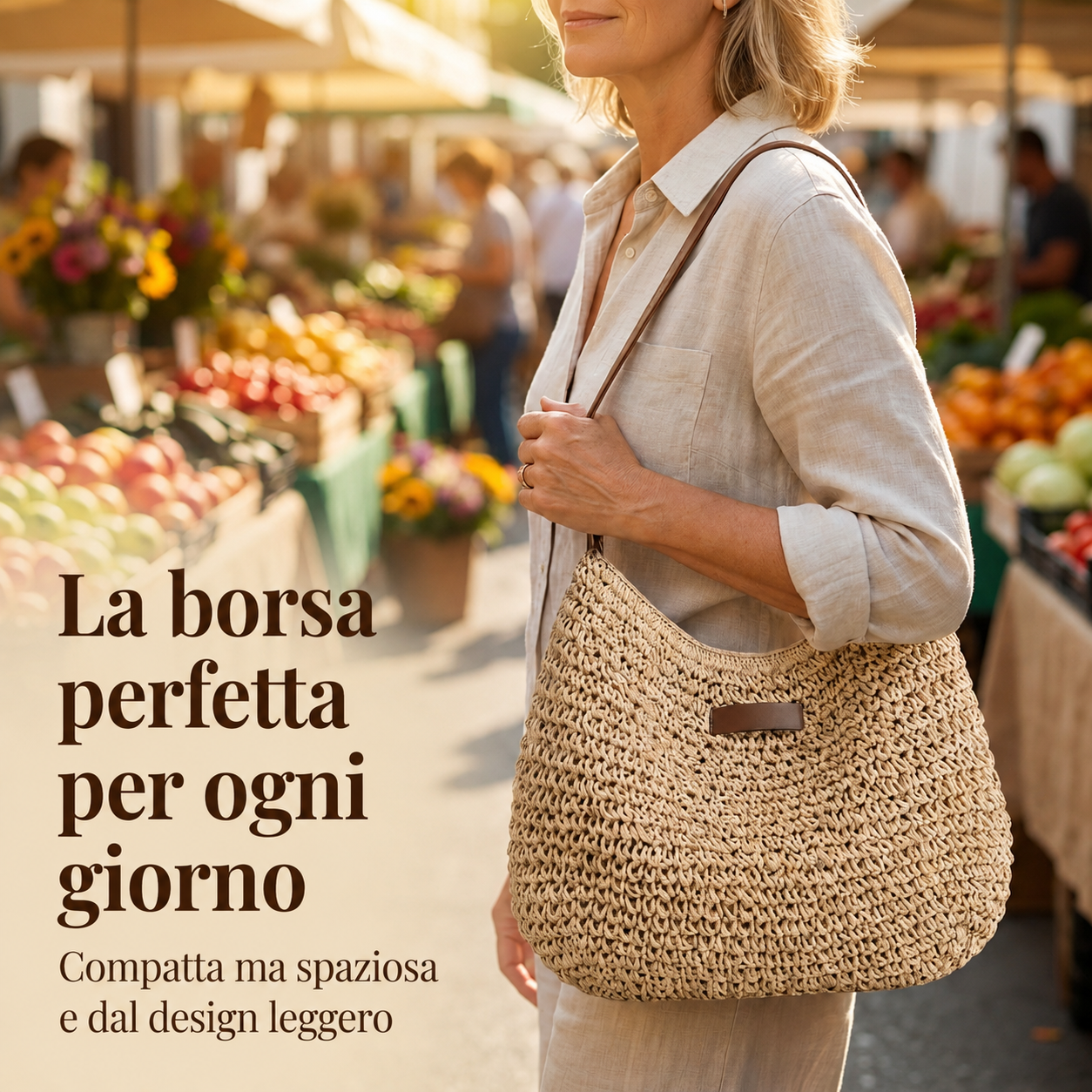 Simona | Elegant Woven Bag