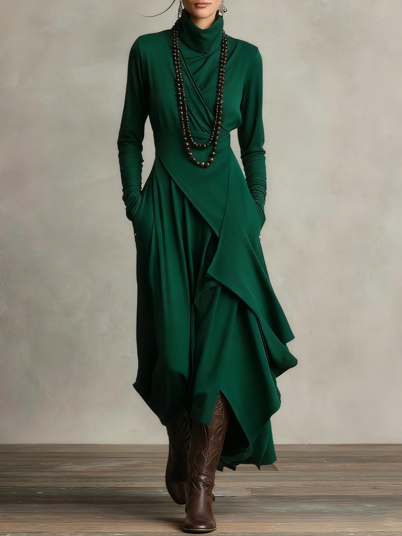 Romane | Sleek Maxi Dress