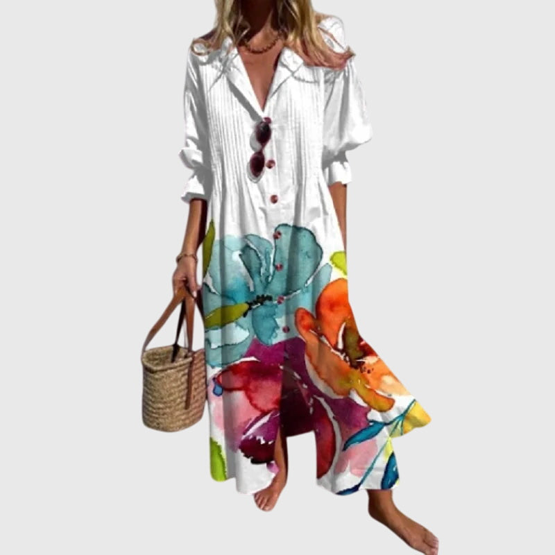 Elodie | Classic Floral Dress