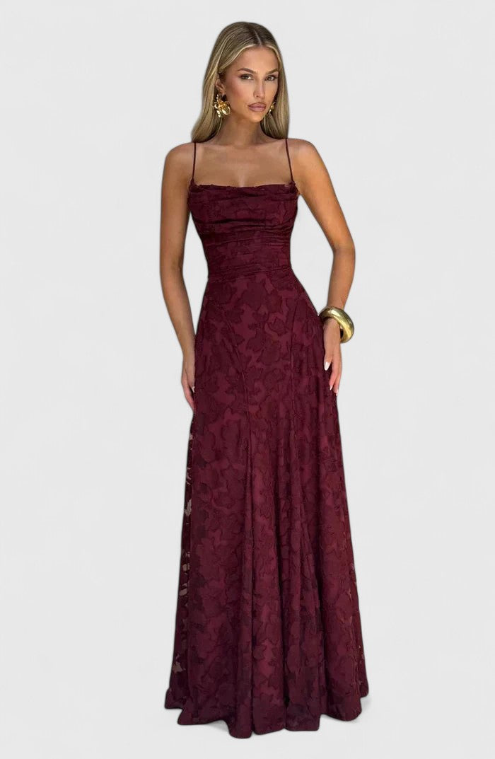 Dominique | Chic Maxi Dress