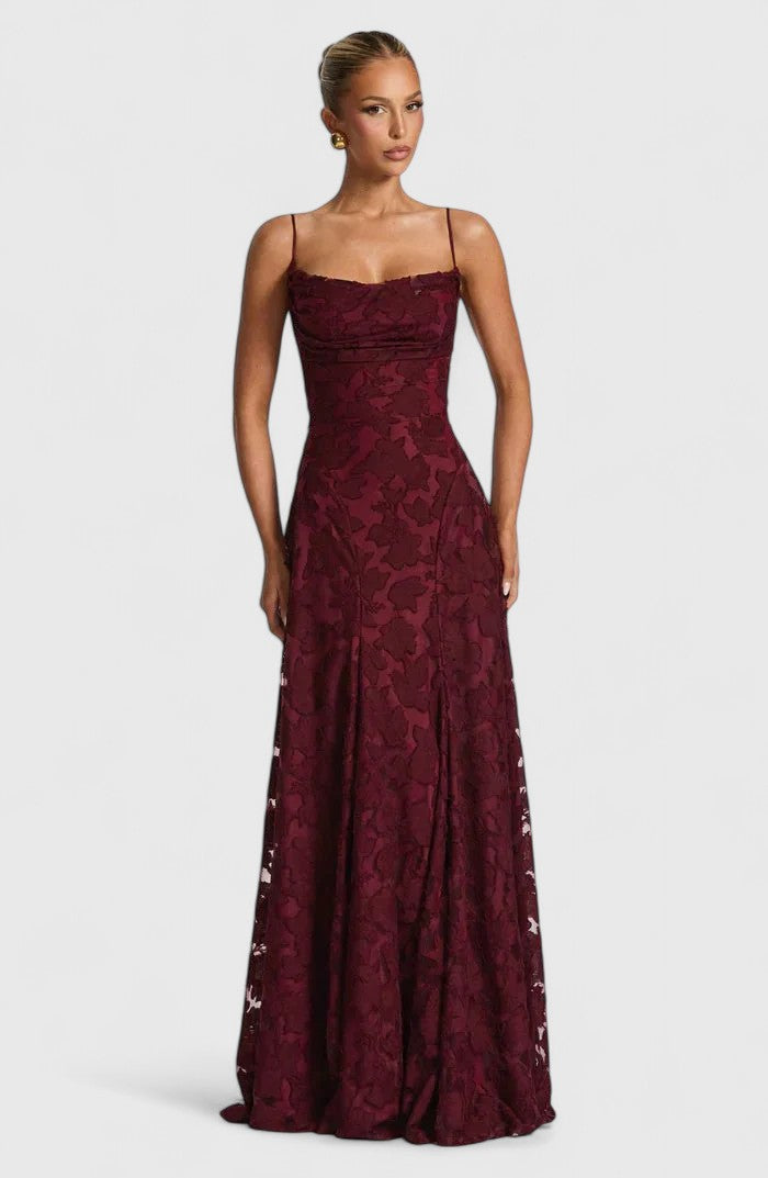 Dominique | Chic Maxi Dress