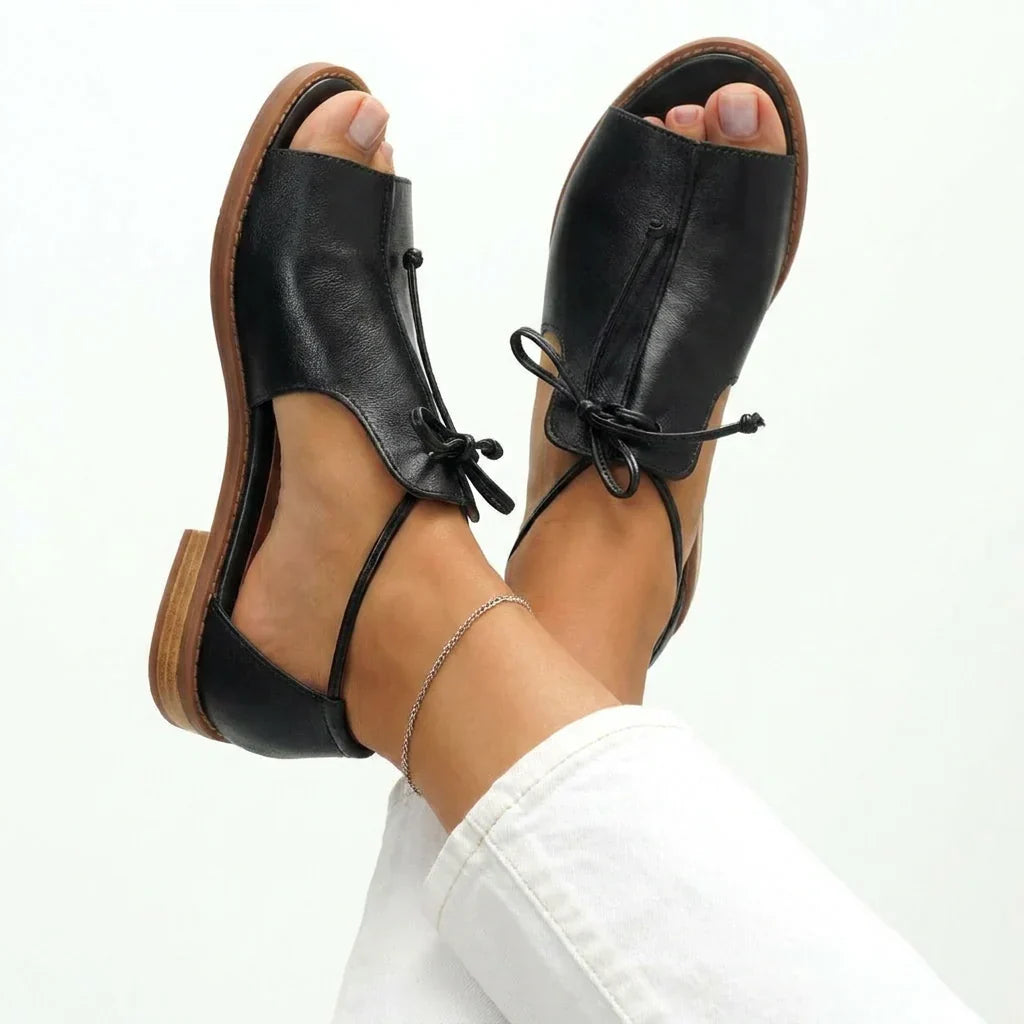 Juliette Lace-Up Sandals